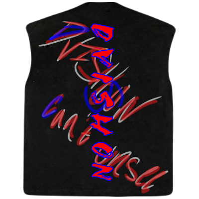 BLACK (DVISHON CANT UNSEE) Sleeveless Tee