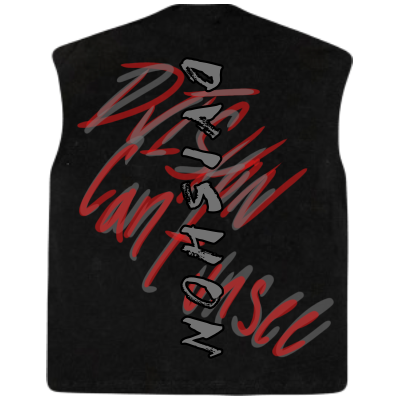 BLACK (DVISHON CANT UNSEE) Sleeveless Tee